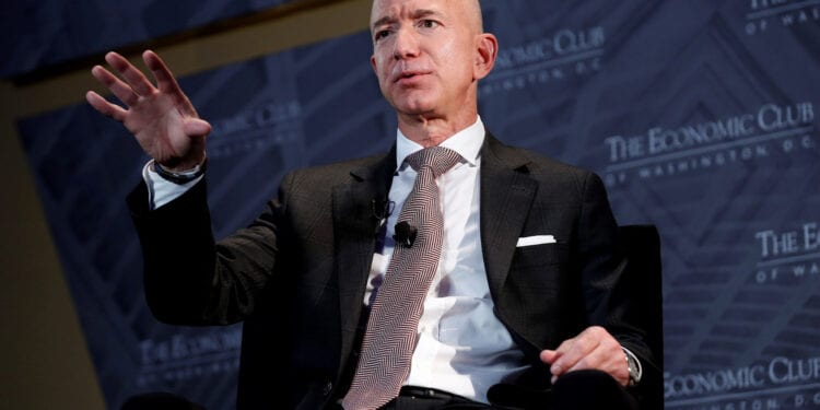 Jeff Bezos, president and CEO of Amazon and owner of The Washington Post