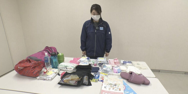 Kit de desastres naturais contém 50 itens. Foto: Tokai TV