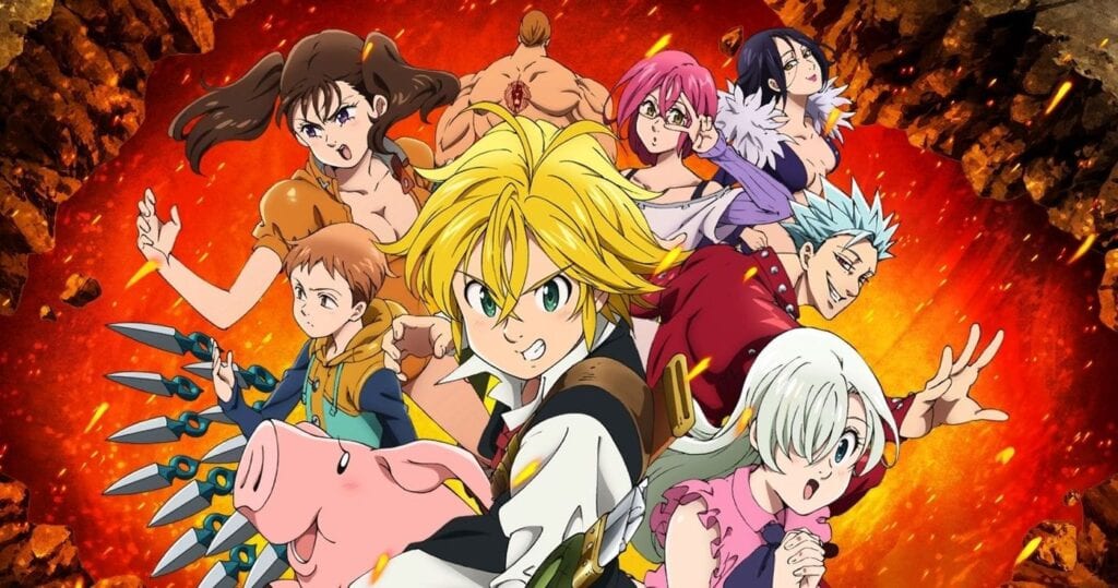 O novo filme de Nanatsu no Taizai será disponibilizado na Netflix no dia 31  de Dezembro