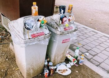 Lixo em Quioto. Reprodução/President Online.