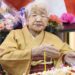 Kane Tanaka foi a pessoa mais velha do mundo por quase 4 anos e a segunda mais velha da história. Ela faleceu em abril de 2022, com 119 anos. Reprodução / Nippon.com