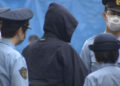 Shouji Onotera, de 35 anos, quando foi detido pela polícia. Reprodução / FNN.
