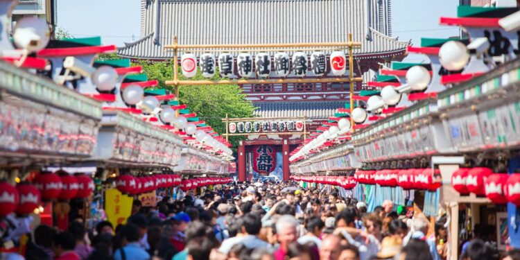 O Japão está cada vez mais atrativo aos turistas estrangeiros. Reprodução / President Online.