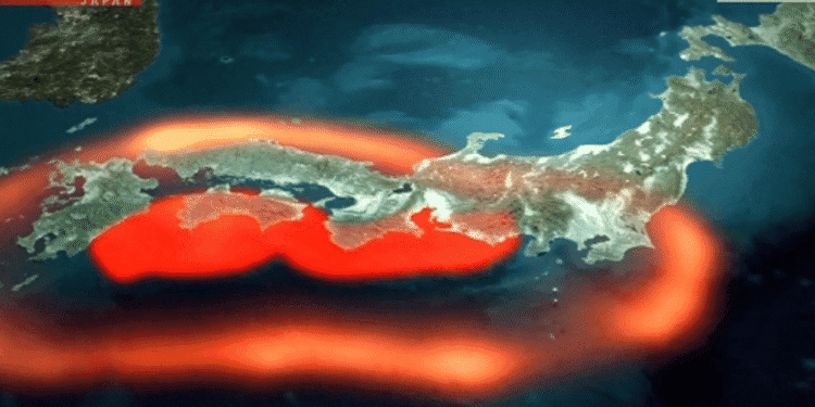 Japão revisa risco de megaterremoto na Fossa de Nankai para até 90 nos próximos 30 anos - ThingsOut #image_title