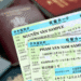 Japão aprova aumento nas taxas de renovação de vistos e planeja novo sistema de controle migratório - ThingsOut Two Japanese residence cards with personal details, showing names Nguyễn Văn Sample and Phạm Văn Nam Sample, on a blurred background.