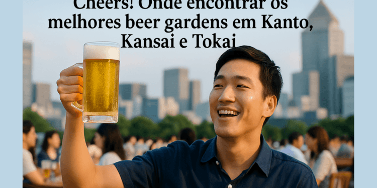 ThingsOut — notícia: Cheers! Onde encontrar os melhores beer gardens em Kanto, Kansai e Tokai