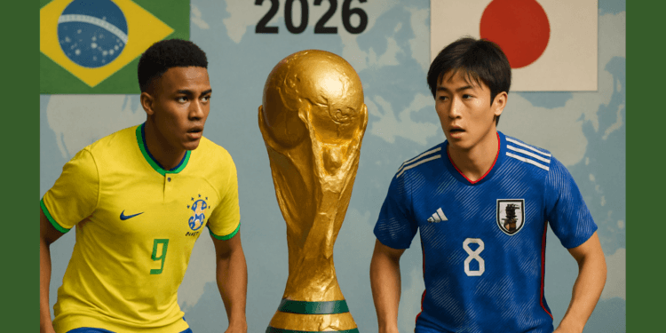 ThingsOut — notícia: Copa do Mundo de 2026 se aproxima: favoritos, Brasil e Japão entram na reta de preparação
