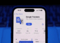 Google libera tradução em tempo real no smartphone com IA e acesso gratuito - ThingsOut iPhone screen displaying Google Translate app listing in the App Store with a Get button and rating stars