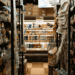 Petróleo caro pressiona custos e pode acelerar reajustes de preços no Japão - ThingsOut A narrow supermarket aisle with shelves stocked full of bottled drinks and a refrigerated section at the end.