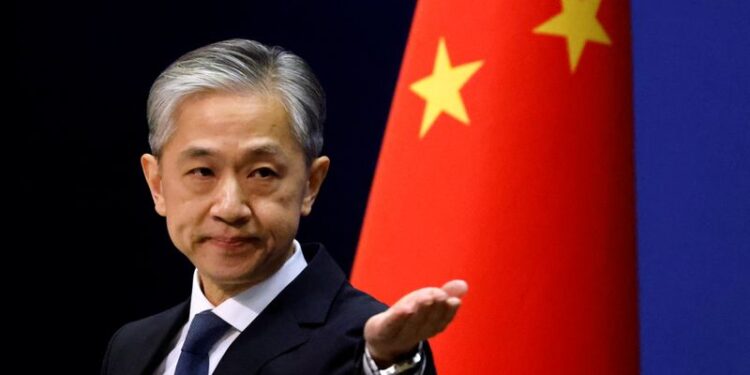 Porta-voz do Ministério das Relações Exteriores da China, Wang Wenbin