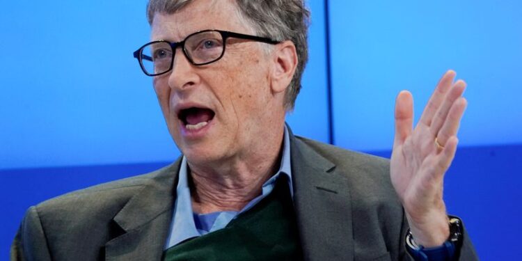 FILE PHOTO: Bill Gates, Co-Chair of Bill & Melinda Gates Foundation, attends the World Economic Forum (WEF) annual meeting in Davos