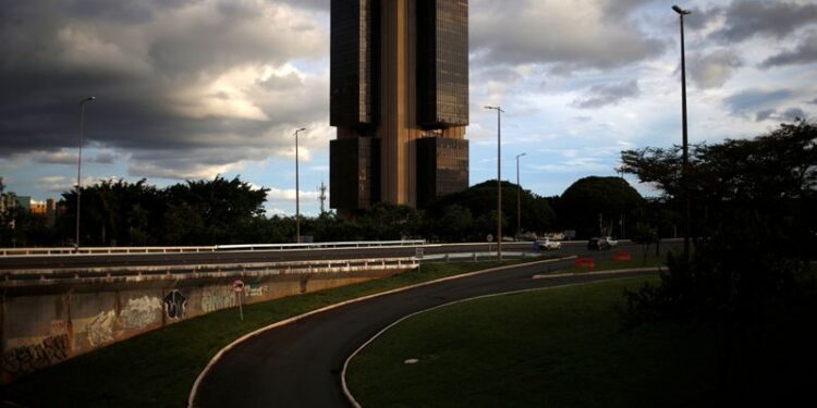 A general view of Brazil's Central Bank during the coronavirus disease (COVID-19) outbreak in downtown Brasilia