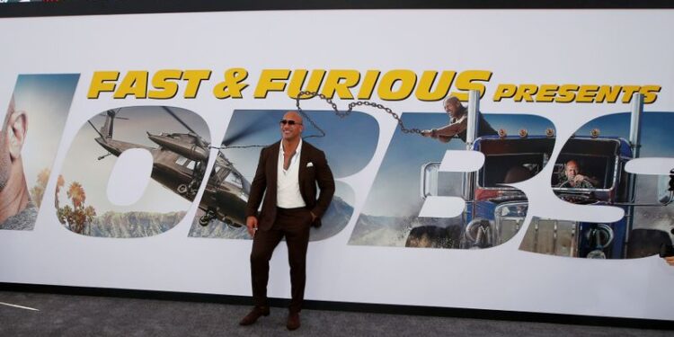 FILE PHOTO: Premiere for "Fast & Furious Presents: Hobbs & Shaw" in Los Angeles, California